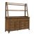 Carolina Park Wood 4-Door 3-Drawer Server & Hutch