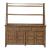 Carolina Park Wood 4-Door 3-Drawer Server & Hutch