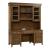 Carolina Park Wood 7-Drawer Credenza & 2-Door Hutch