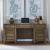 Carolina Park Wood 7-Drawer Jr Executive Credenza