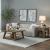 Carolina Park Octagonal 3-Piece Cocktail Table Set | Tobacco