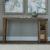 Carolina Park Wood Console Table with 2 Stools - Amber Brown