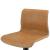 Jayden KD PU Low Back Gaslift Bar Stool