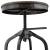 Industrial Vintage Wood Bar Stool