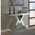 Cerecita Mirrored Console Table with Triangle Base