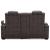 Hyllmont Polyester Power Recliner Loveseat w/Console