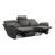 Clifton Microfiber Double Reclining Sofa with Drop-Down Cup Holders