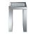 Audrey Square Mirrored Chairside End Table