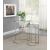  Addison 2-piece Round Mirrored Nesting Table