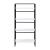 Taurus Wood Veneer/Metal Bookshelf