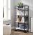 Taurus Wood Veneer/Metal Bookshelf