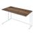 Tyrese Wood/Metal Writing Desk w/ USB Port