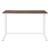Tyrese Wood/Metal Writing Desk w/ USB Port