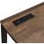 Tyrese Wood/Metal Writing Desk w/ USB Port