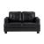 Hinsall Leatherette Loveseat