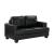 Hinsall Leatherette Loveseat