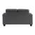 Hinsall Leatherette Loveseat