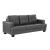 Hinsall Leatherette Sofa