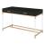 Adiel Wood/Metal/Crystal Writing Desk w/USB Port