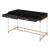 Adiel Wood/Metal/Crystal Writing Desk w/USB Port