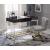 Adiel Wood/Metal/Crystal Writing Desk w/USB Port