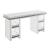 Noralie 93112 Mirrored/Faux Diamonds Writing Desk