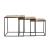 Belcourt 3-piece Square Wood Nesting Tables