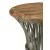 Matyas Wood/Metal Round Accent Table