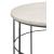 Halona Round Accent Table with Marble Top
