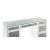 Noralie 93120 Mirrored/Faux Diamonds Writing Desk