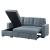 Cornish Fabric Reversible Sectional with Pull-out Bed and Hidden Storage