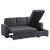 Cornish Fabric Reversible Sectional with Pull-out Bed and Hidden Storage