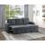 Cornish Fabric Reversible Sectional with Pull-out Bed and Hidden Storage