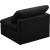 Plush Velvet Standard Comfort Modular Armless Chair