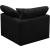 Plush Velvet Standard Comfort Modular Corner Chair