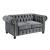 Welwyn Velvet Loveseat
