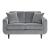 Rand Velvet Loveseat