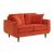 Rand Velvet Loveseat