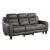 Conrad Leather/Leatherette Power Double Reclining Sofa