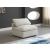 Plush Velvet Standard Comfort Modular Armless Chair