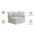 Plush Velvet Standard Comfort Modular Corner Chair