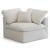 Plush Velvet Standard Comfort Modular Corner Chair