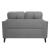 Dorelle Microfiber Loveseat
