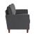 Dunleith Velvet Loveseat