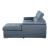 Berel Fabric 2-Piece Sectional with Pull-out Bed and Adjustable Headrests