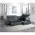 Berel Fabric 2-Piece Sectional with Pull-out Bed and Adjustable Headrests