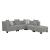 Jayne Fabric Modular Sectional