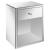 Coquette 1-drawer Rectangular Mirrored Accent Table