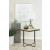 Elyna Square Marble Top Accent Table