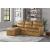 Delara Leatherette Reversible Sectional with Pull-out Bed and Hidden Storage